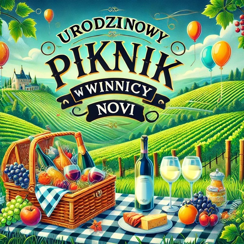 Piknik urodzinowy Winnicy Novi