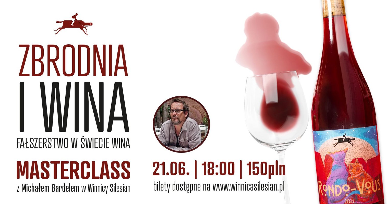 “Zbrodnia i wino: fałszerstwo w świecie wina”  w Winnicy Silesian