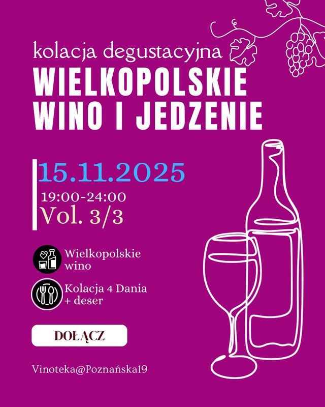 Wielkopolskie Winnice na Poznańskiej 19