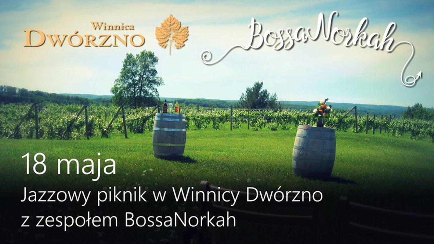 Jazzowy piknik w Winnicy Dwórzno z BossaNorkah