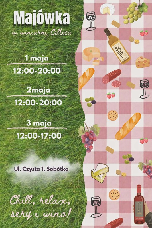 Majówka w Winnicy Celtica