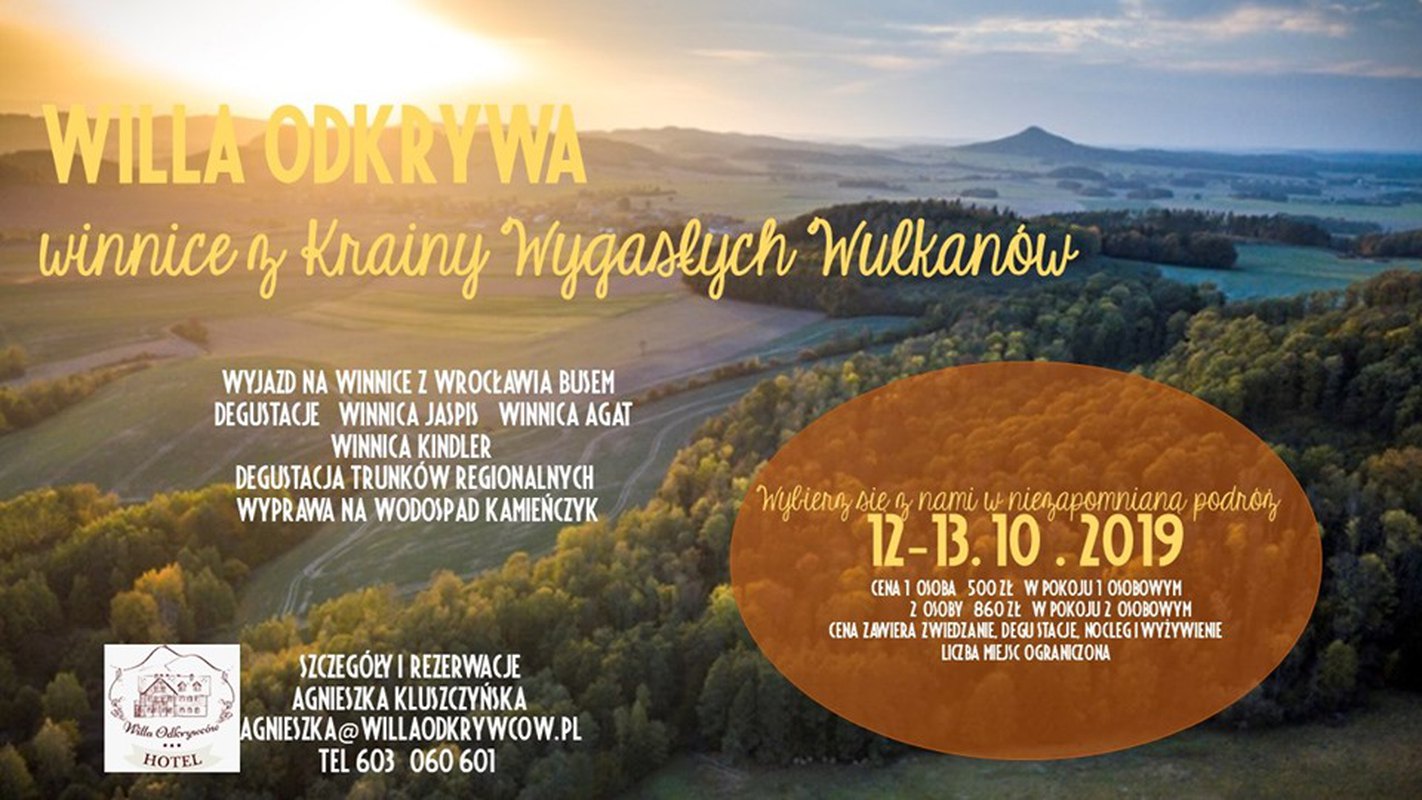Odkrywcze zwiedzanie winnic z Krainy Wygasłych Wulkanów