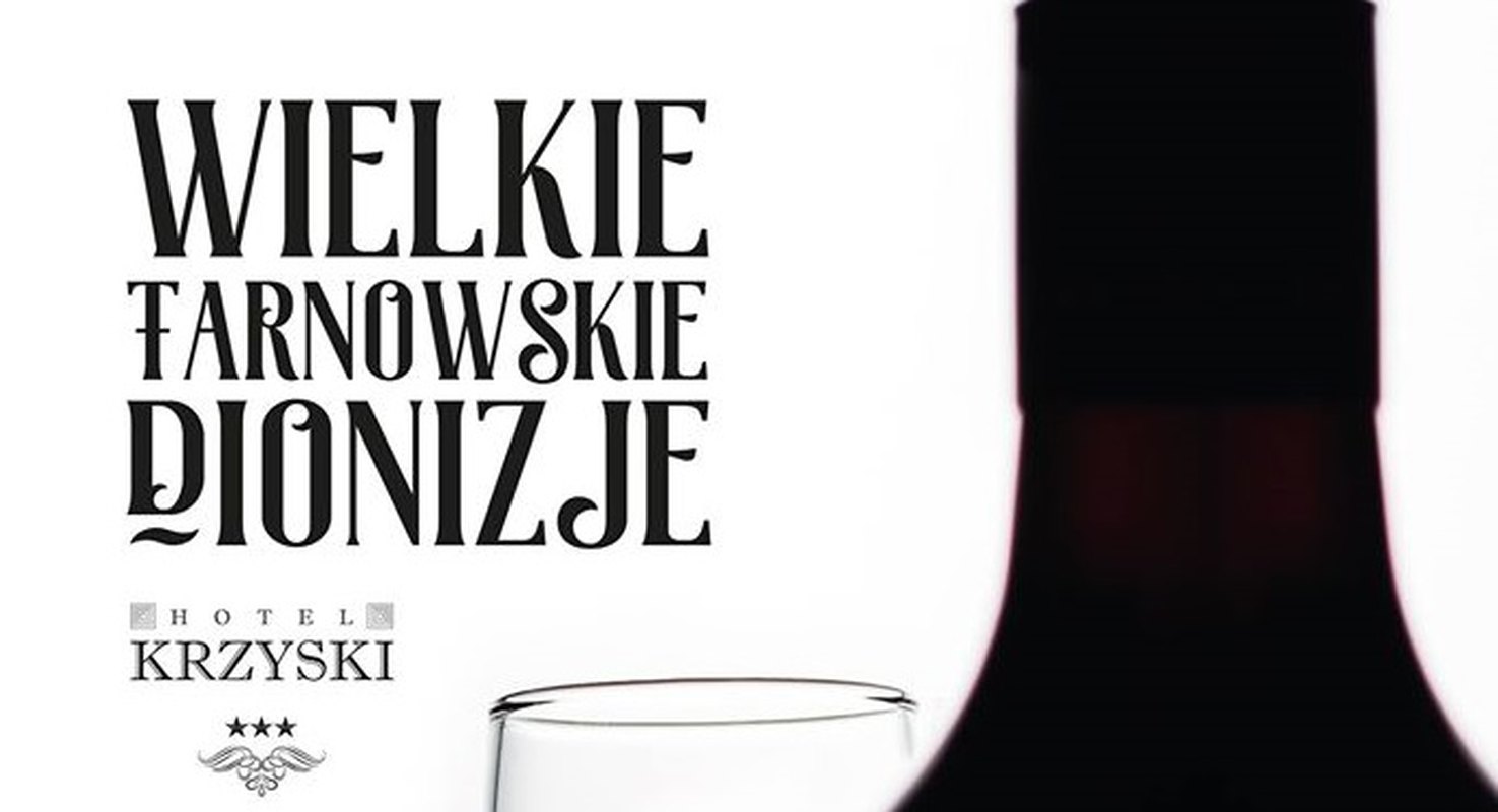 Kolacja z okazji Tarnowskich Dionizji- 4 kieliszki wina, 9 dań!