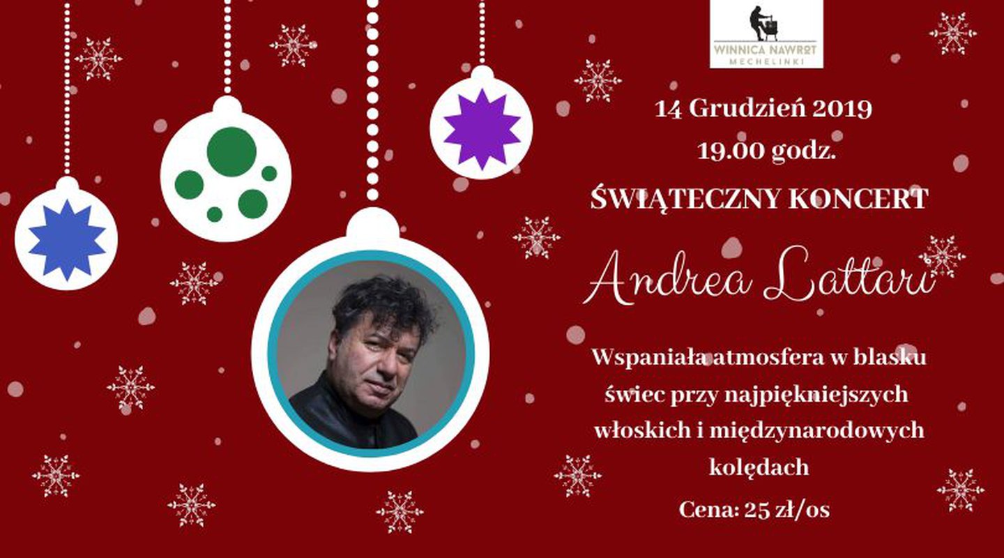 Świąteczny koncert Andrea Lattari