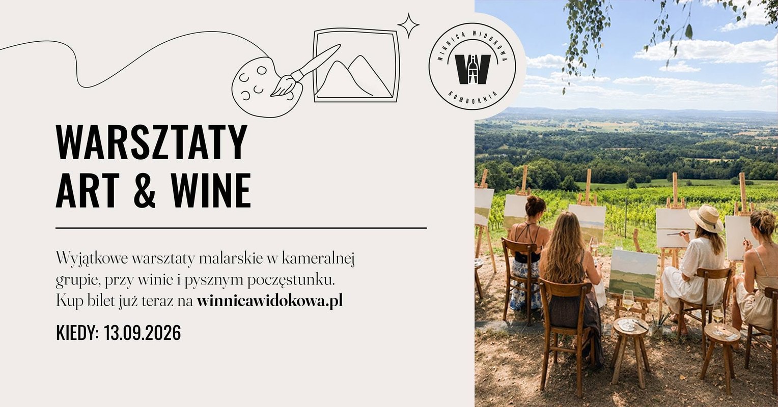 Warsztaty malarskie w Winnicy Widokowej
