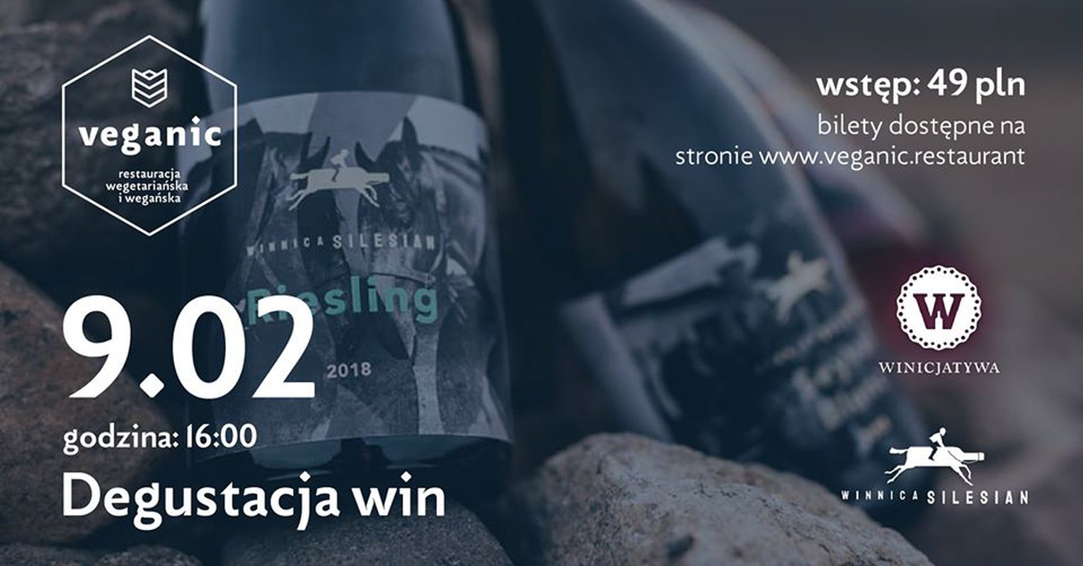 Degustacja win z Silesian Wines w Veganic