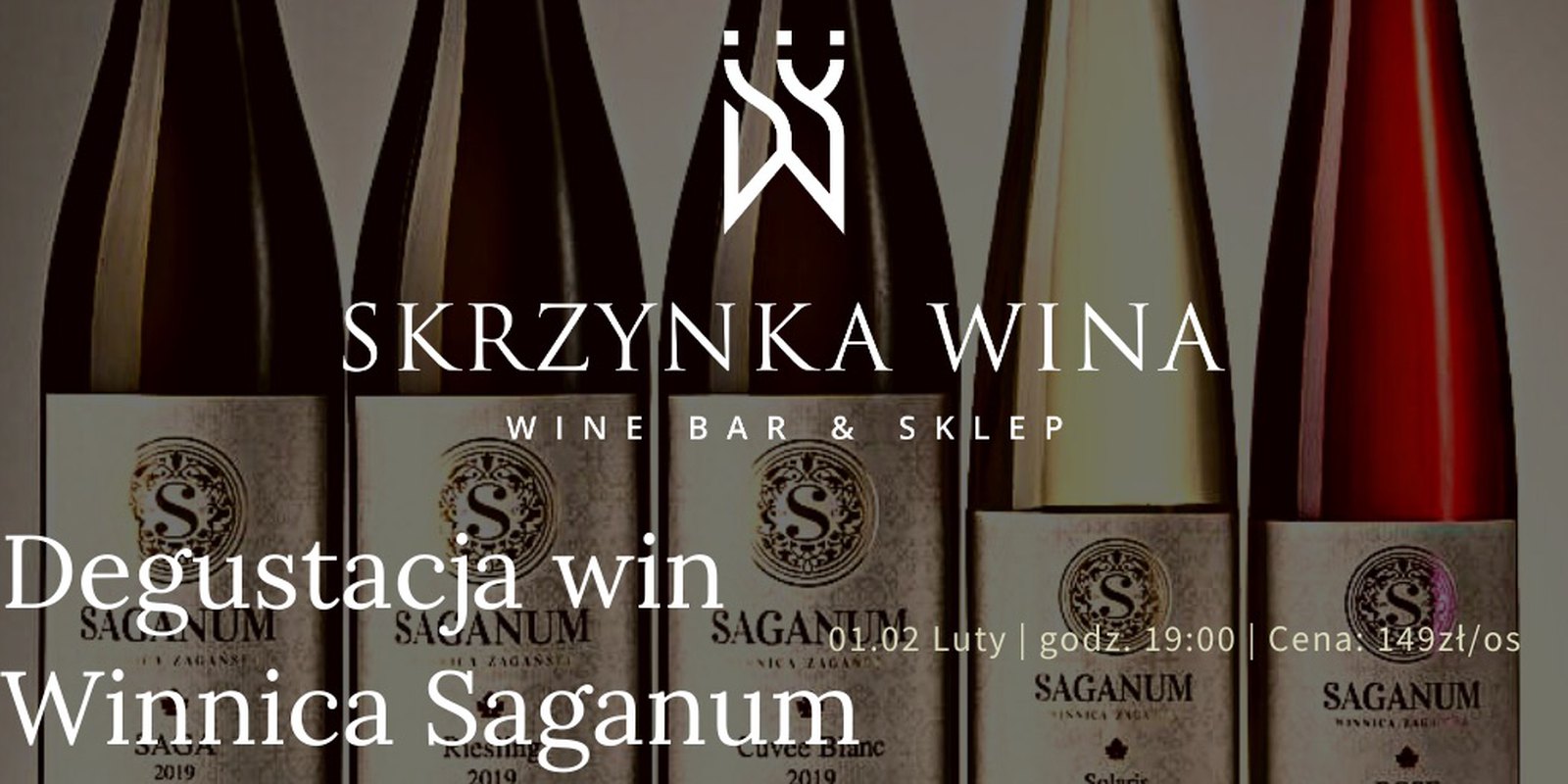 Degustacja win Winnica Saganum.