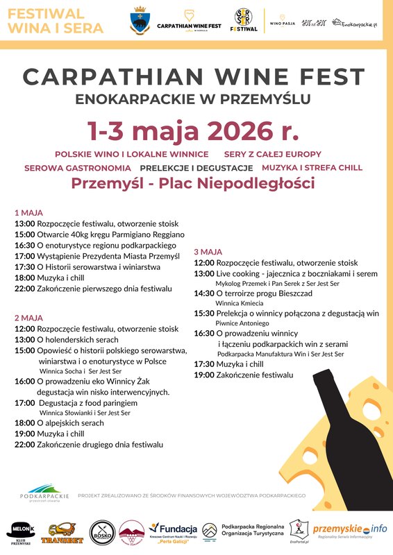CARPATHIAN WINE FEST: ENOKARPACKIE W PRZEMYŚLU